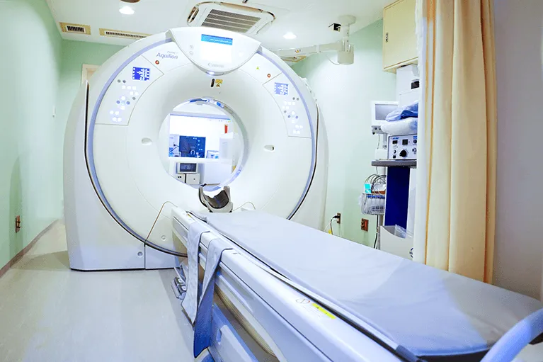 80列マルチスライスCT装置(Canon社製 Aquilion PRIME SP)