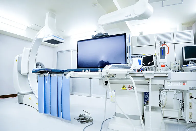 血管撮影(Canon社製 Alphenix)